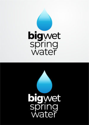 Logo Design by ace_art™ for Big Wet Spring Water | Design: #20935818