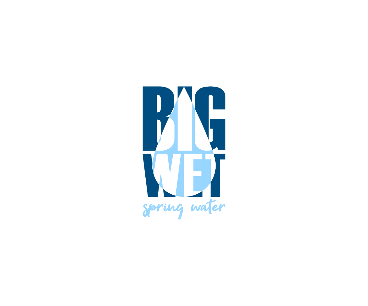 Logo Design by BT Designs for Big Wet Spring Water | Design #20874351