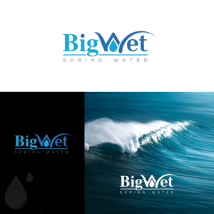 Big Wet Spring Water | Logo Design by GVisions