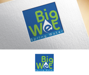 Logo Design by pd graphic 2 for Big Wet Spring Water | Design #20846201