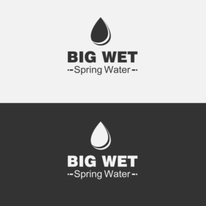 Logo Design by sri_vicksan for Big Wet Spring Water | Design: #20834443
