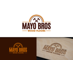 Mayo Bros Wood Floors | Logo Design by anico