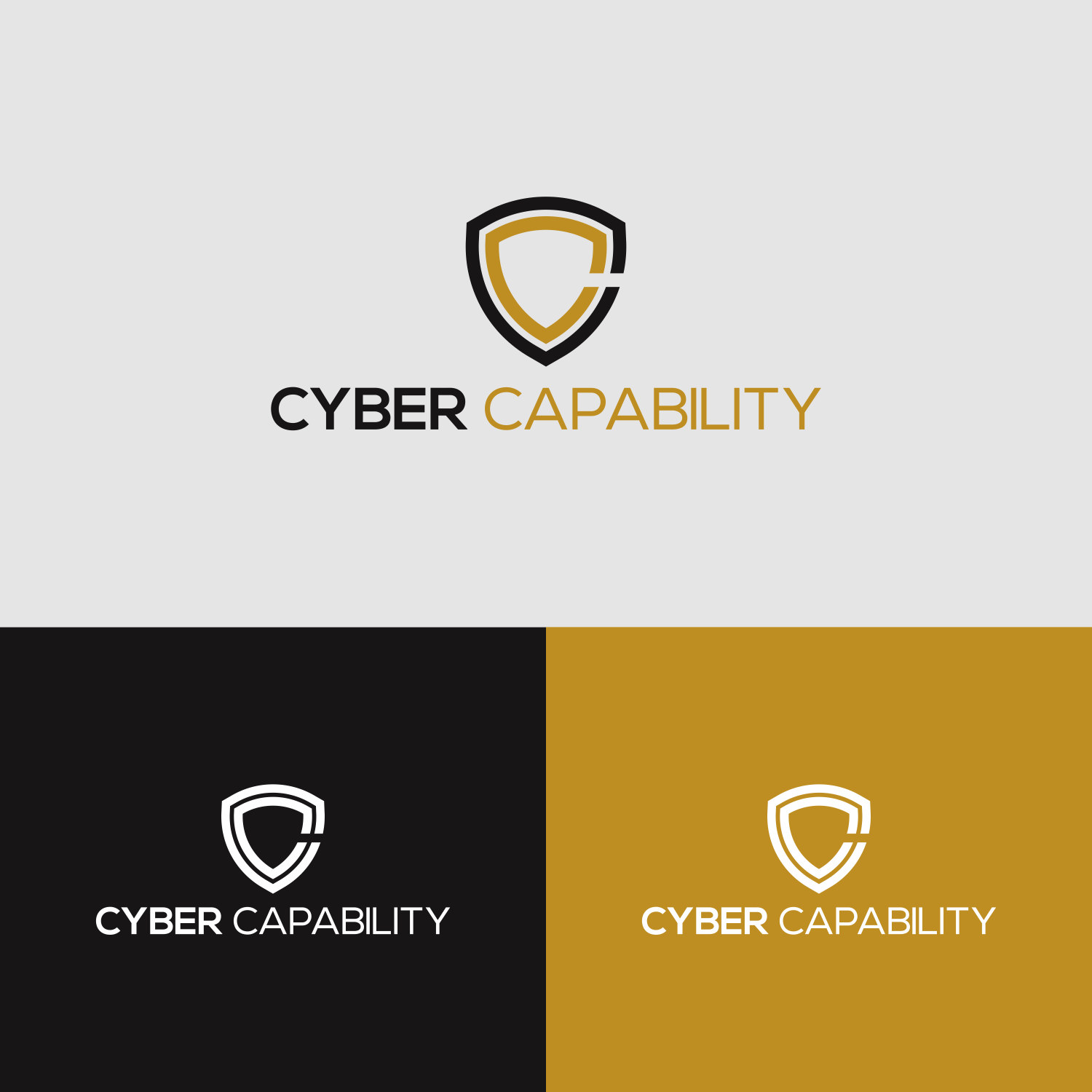 Logo Design by saher khan 2 for Cyber Capability | Design #20840093