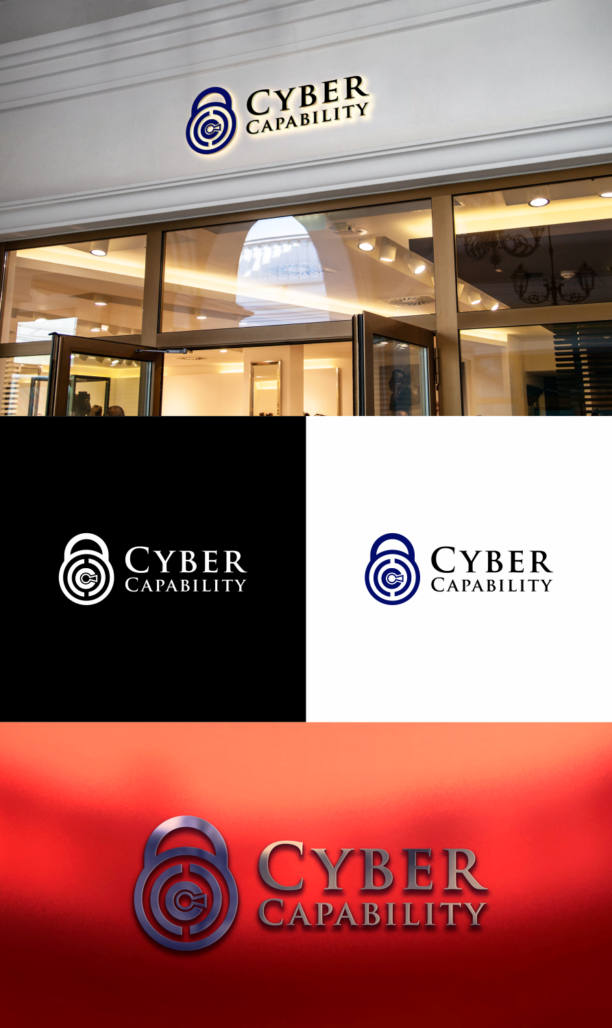 Logo Design by suthita 2 for Cyber Capability | Design #20842867