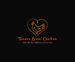 Tender Lovin' Chicken (slogan underneath 'Coz we all need a little TLC')  | Design de Logo par VGB