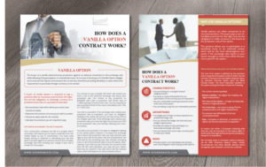 2 Page Business Flyer for Finance Business | Flyer Design by alex989