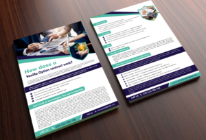 2 Page Business Flyer for Finance Business | Flyer Design by ecorokerz