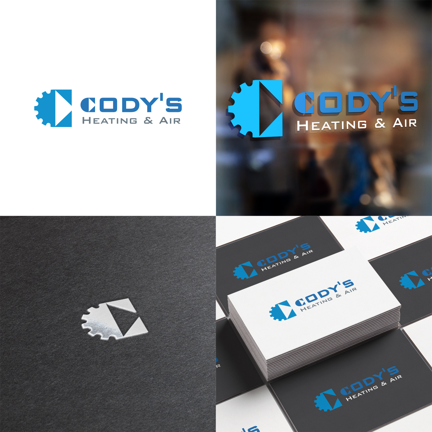 Logo Design by MTu for Cody's Heating and Air | Design #20835207