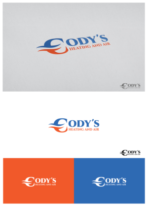 Logo Design by goranvisnjic82 for Cody's Heating and Air | Design #20834206