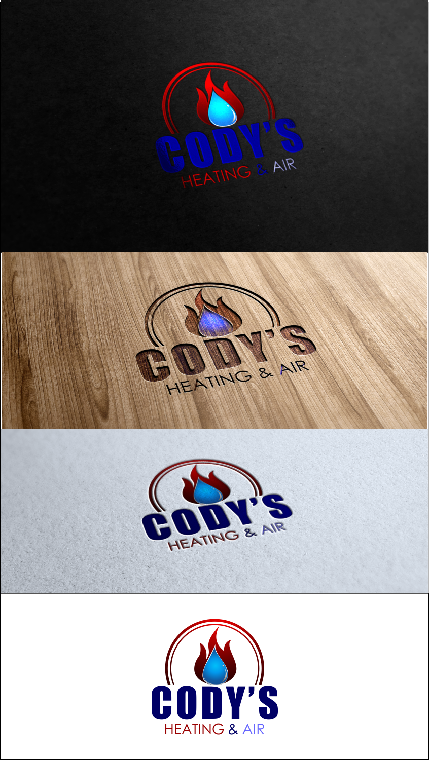 Logo Design by Inspirate.MH for Cody's Heating and Air | Design #20874258