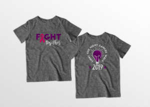 Light The Night Cancer Walk 2019 | T-Shirt-Design von Pinky 