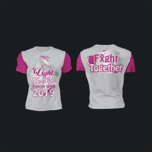 Light The Night Cancer Walk 2019 | T-Shirt-Design von Yafi Mridha