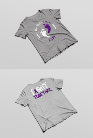 Light The Night Cancer Walk 2019 | T-Shirt-Design von JanuXart