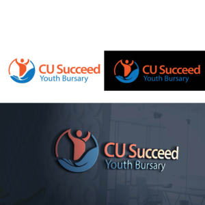 Depending on logo, no text required, but if using text it should include all of CU Succeed Youth Bursary. | Logo Design by Finley Johnson