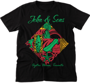 Restaurant T-shirt | T-shirt Design by creative gravity