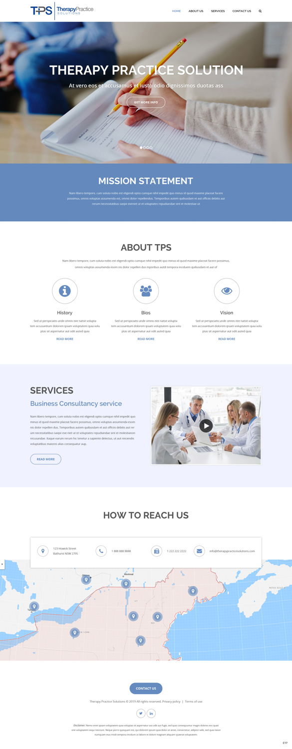 Web Design by pb for East End Web Solutions | Design #20842503