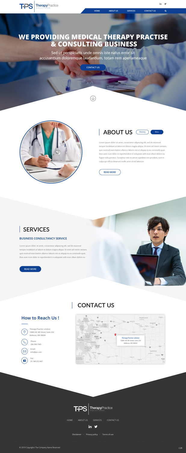 Web Design by pb for East End Web Solutions | Design #20842505