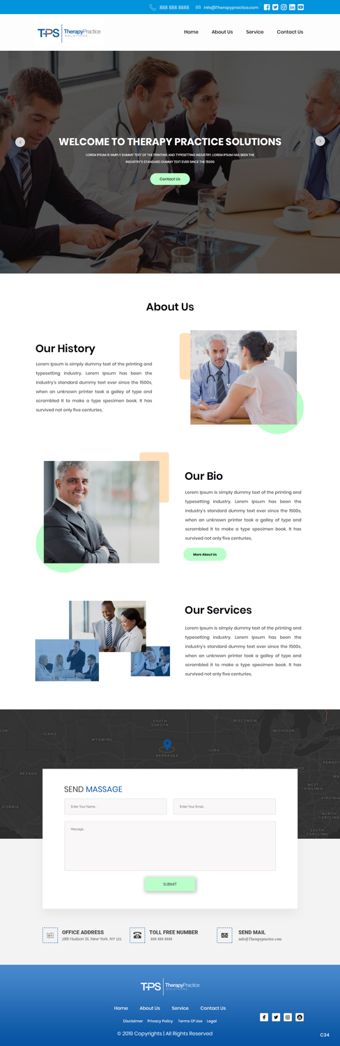 Web Design by pb for East End Web Solutions | Design #20842509