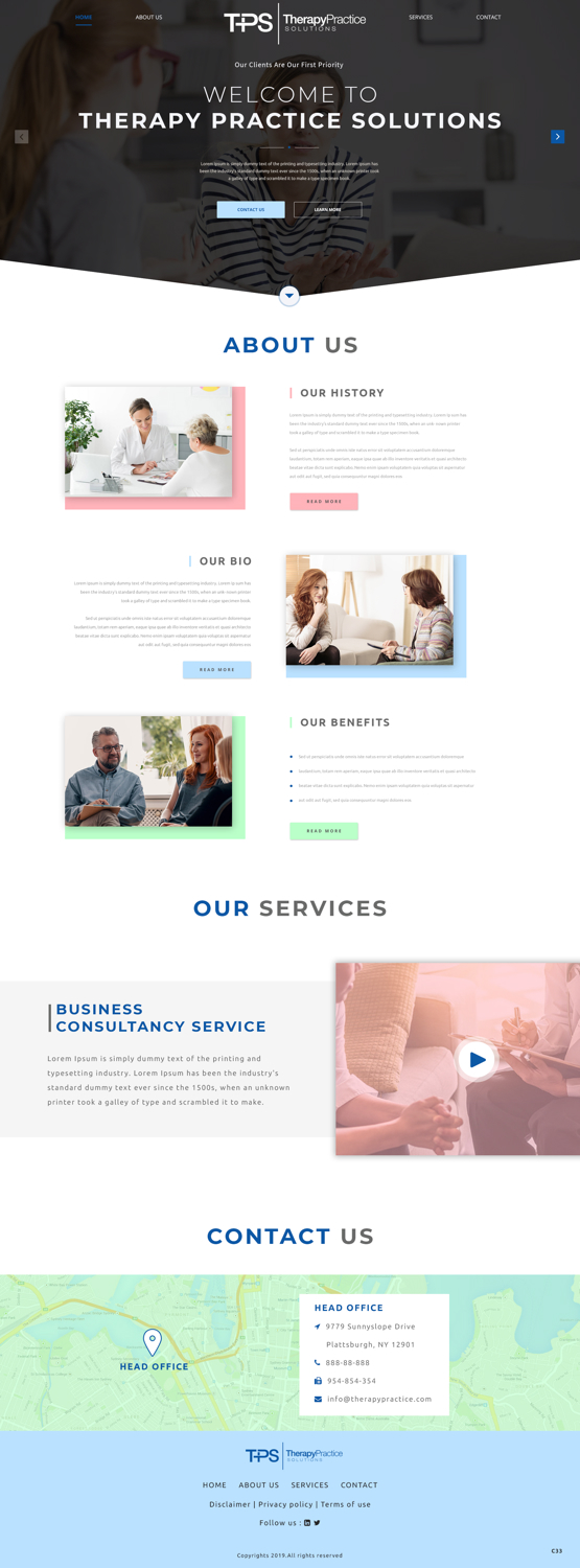 Web Design by pb for East End Web Solutions | Design #20842510