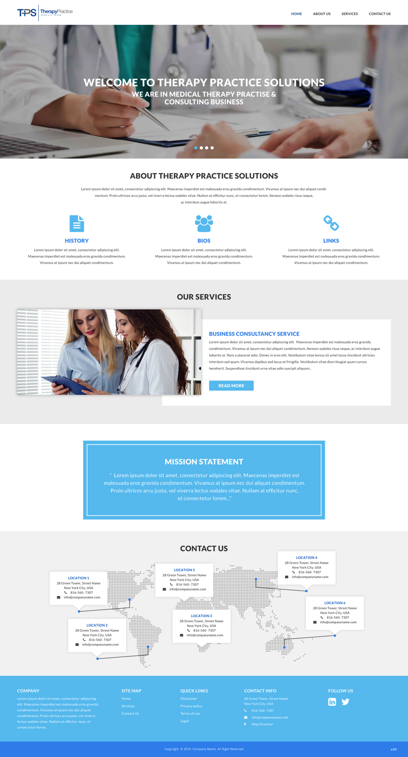 Web Design by pb for East End Web Solutions | Design #20842515