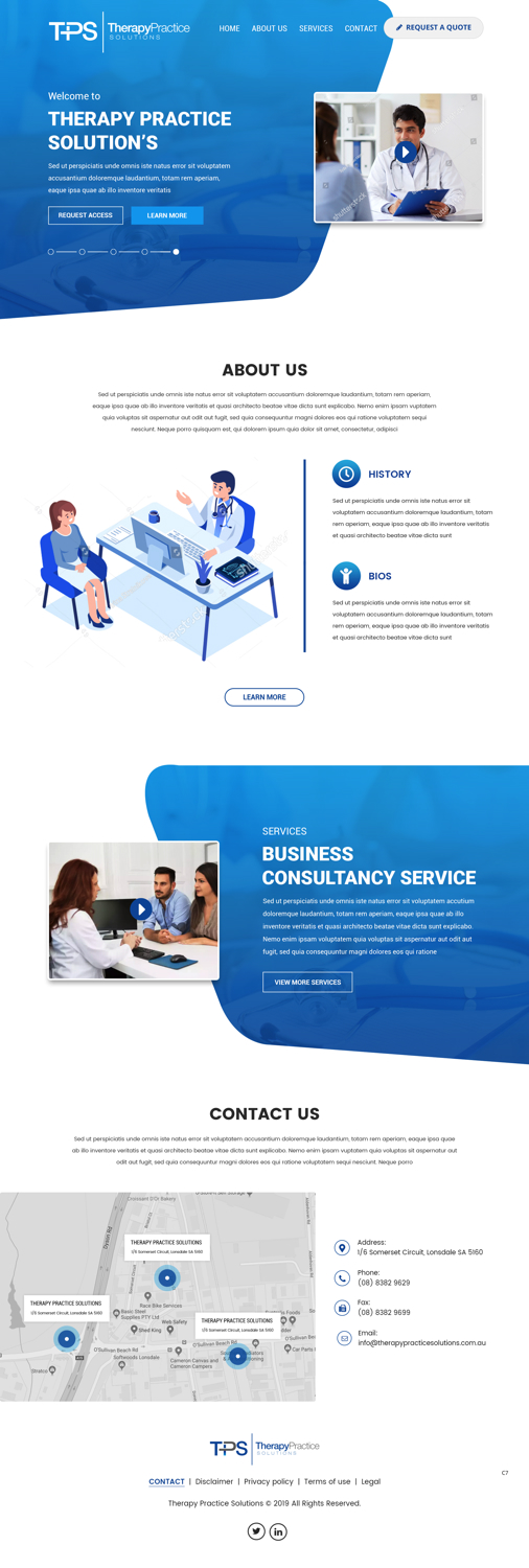 Web Design by pb for East End Web Solutions | Design #20850691