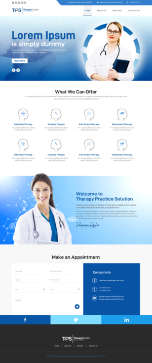 Web Design by sai.designer87 for East End Web Solutions | Design #20840369