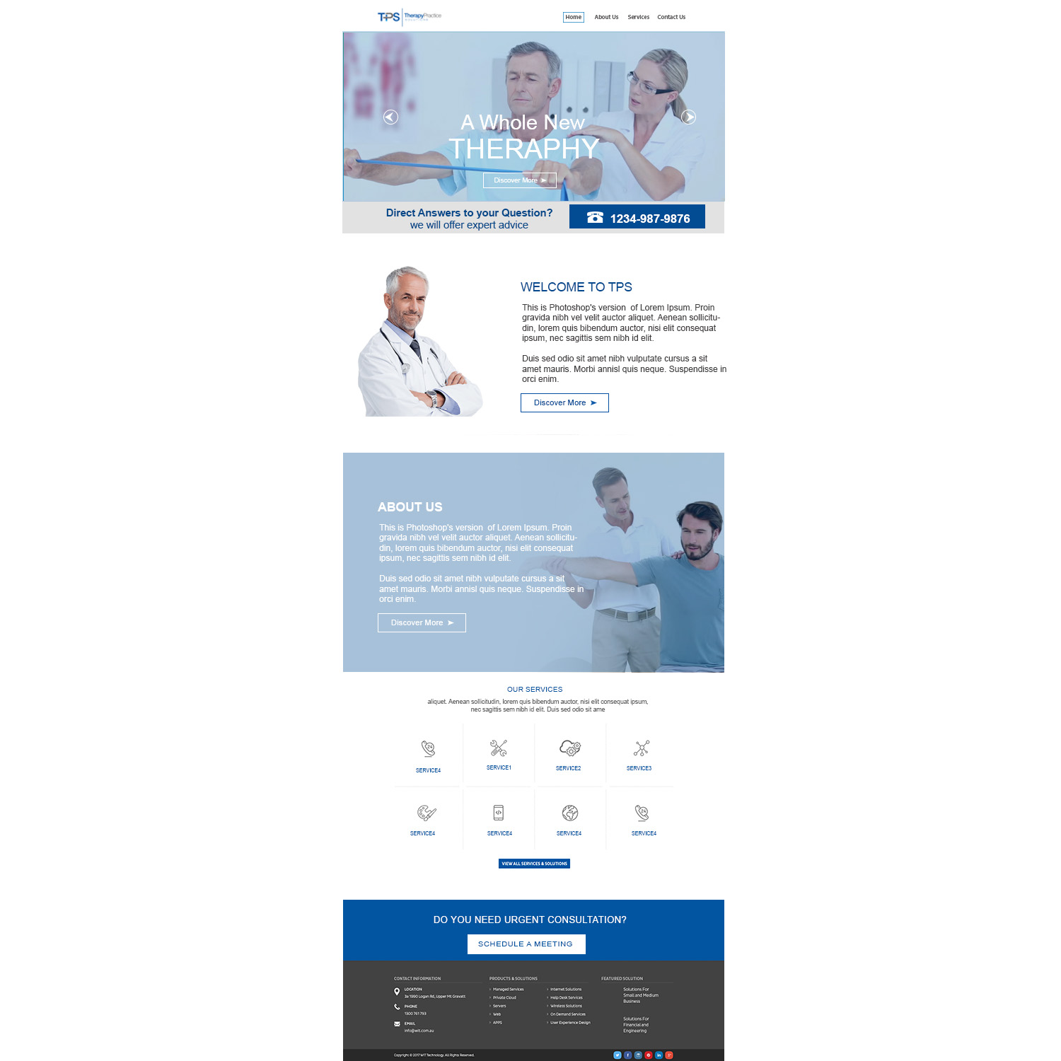 Web Design by Finley Johnson for East End Web Solutions | Design #20890239