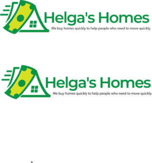 Honest help from the people at Helga's Homes | Logo Design by Finley Johnson