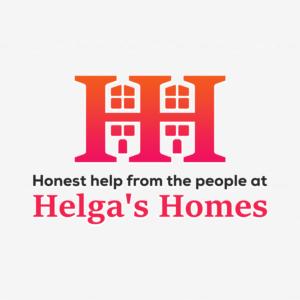 Honest help from the people at Helga's Homes | Logo Design by z a n a