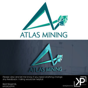 Logo Design by kpgroup for Atlas Mining | Design: #20841548