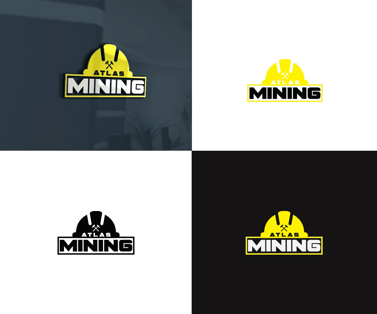 Logo Design by POONAM 44 for Atlas Mining | Design #20843292