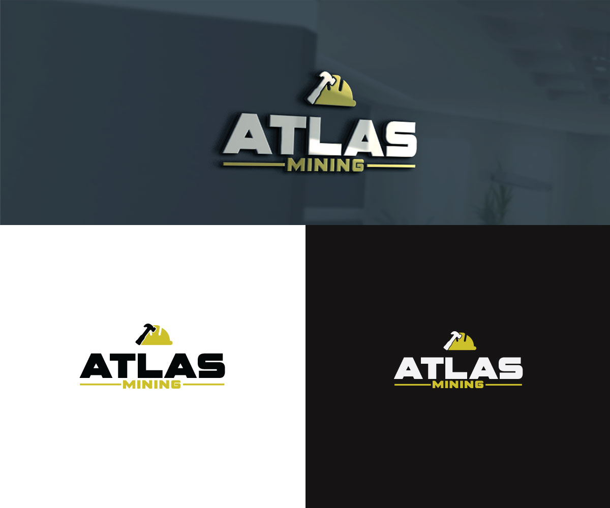 Logo Design by POONAM 44 for Atlas Mining | Design #20843398