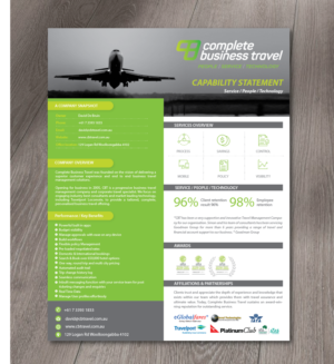 Design de Flyer par alex989 pour Complete business travel  | Design : #20840485