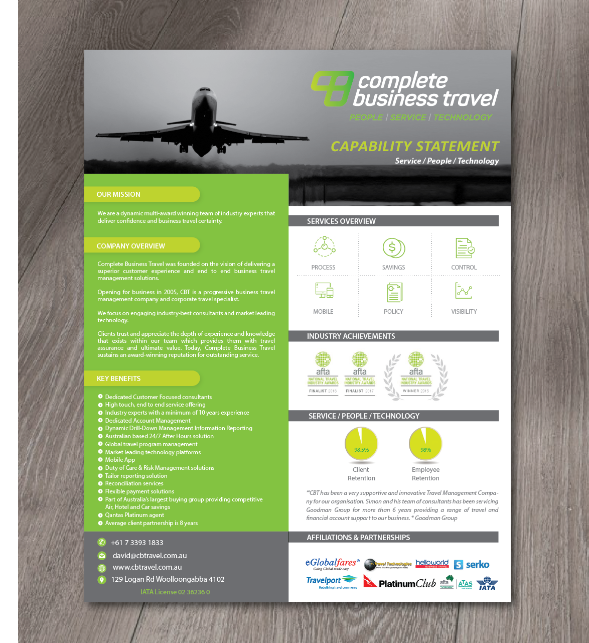 Design de Flyer par alex989 pour Complete business travel  | Design #20888312