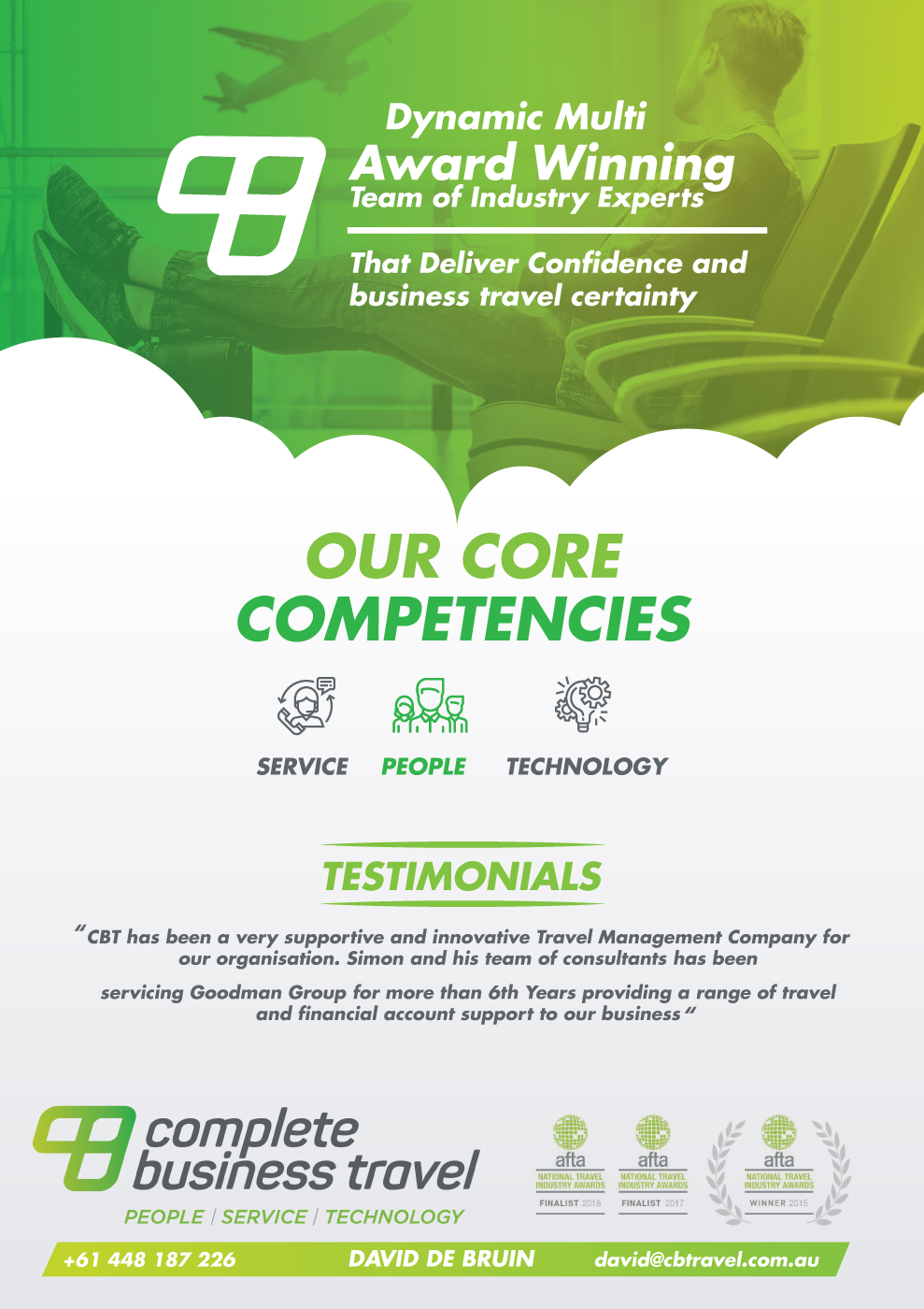 Flyer Design by Fusionex Studio for Complete business travel  | Design #20839880