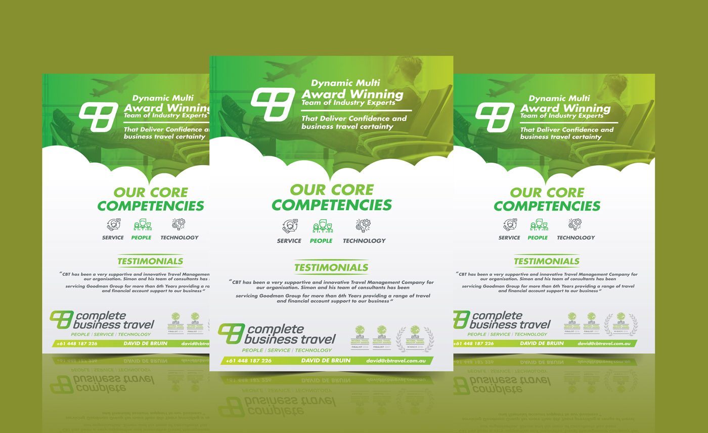 Flyer Design by Fusionex Studio for Complete business travel  | Design #20839881