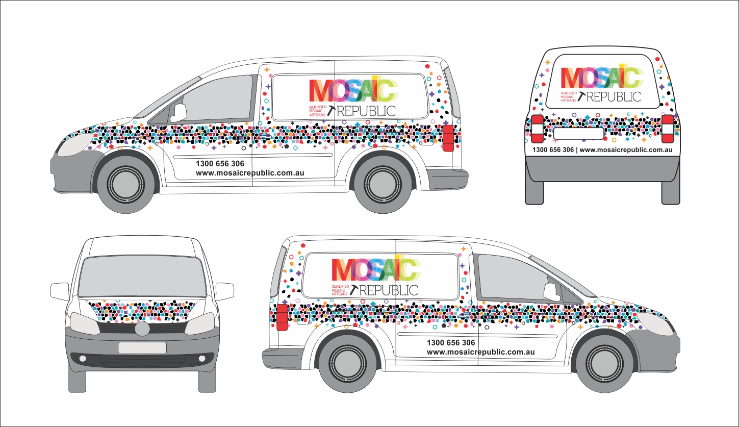 Car Wrap Design by Robert Macwan for Mosaic Republic Pty Ltd | Design #20930675