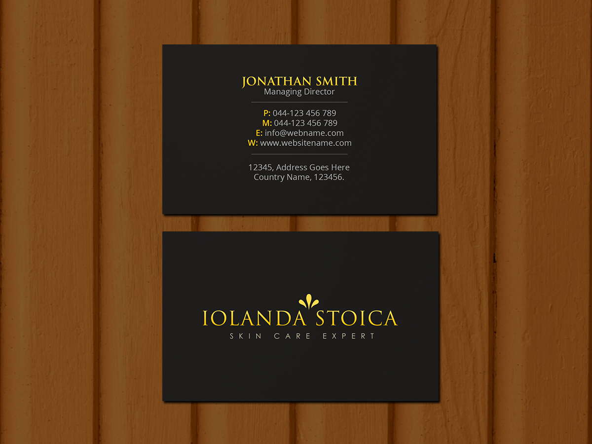 Visitenkarten-Design von Creations Box 2015 für dieses Projekt | Design #20842096