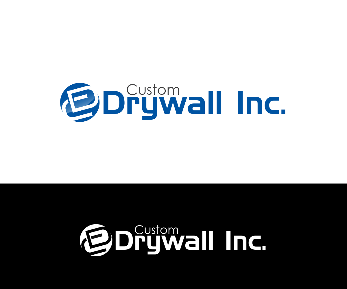 Design de Logo par HeroG®APHIX pour Custom Drywall Inc. | Design #20860634