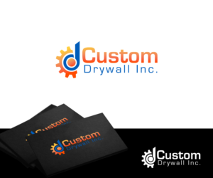 Logo Design by HeroG®APHIX for Custom Drywall Inc. | Design: #20926324