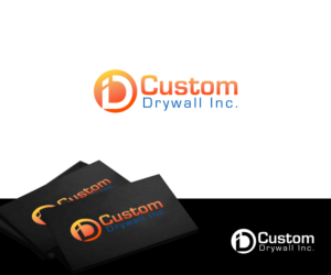 Logo Design by HeroG®APHIX for Custom Drywall Inc. | Design: #20926325