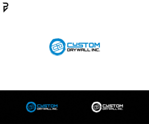 Logo-Design von poisonvectors für Custom Drywall Inc. | Design #20842074