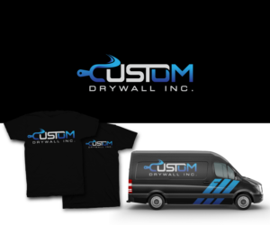 Logo Design by Mario for Custom Drywall Inc. | Design: #20907112