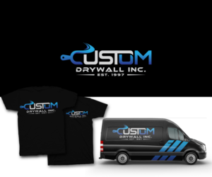 Logo Design by Mario for Custom Drywall Inc. | Design: #20914942