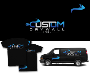 Logo Design by Mario for Custom Drywall Inc. | Design: #20924089