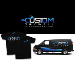 Logo Design by Mario for Custom Drywall Inc. | Design: #20928183