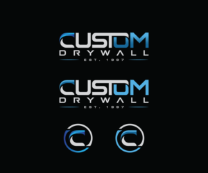 Logo Design by Mario for Custom Drywall Inc. | Design: #20934537