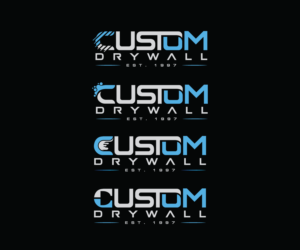 Logo Design by Mario for Custom Drywall Inc. | Design: #20939016