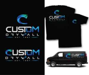 Logo Design by Mario for Custom Drywall Inc. | Design: #21002088