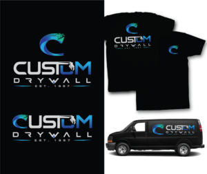 Logo Design by Mario for Custom Drywall Inc. | Design: #21002091